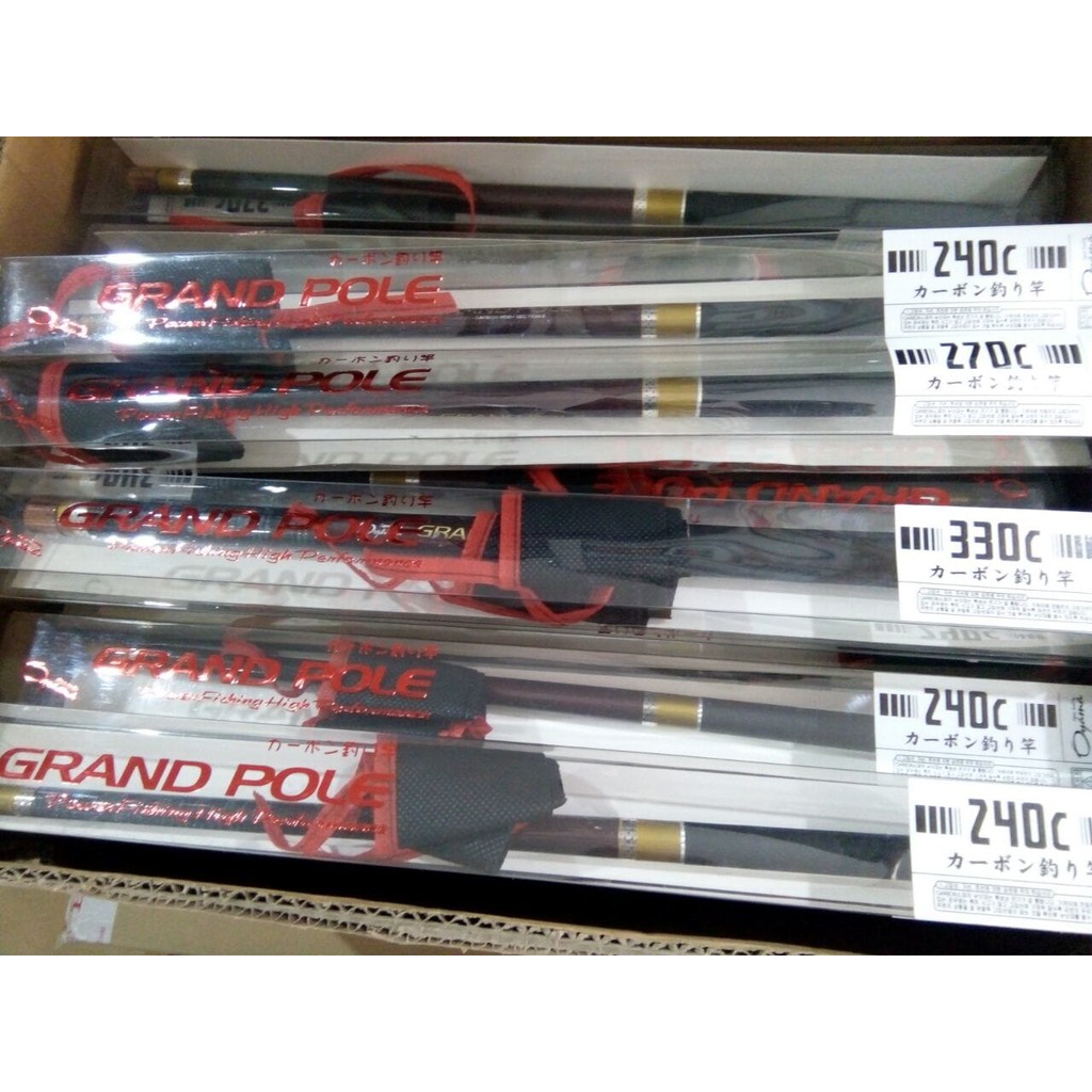 Alat Mancing Joran Tegek Oyama Grand Pole 240 Cm Carbon