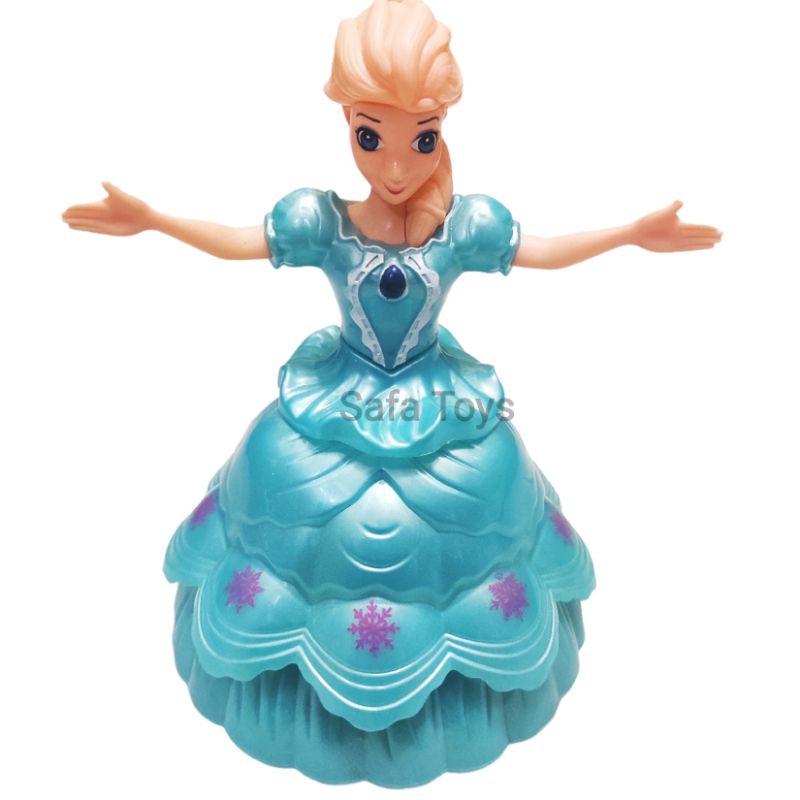 Mainan Snow Dance Boneka Menari Frozen Elsa Dance