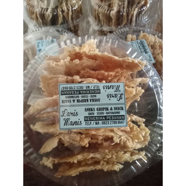 

TempeKripik LarisManis