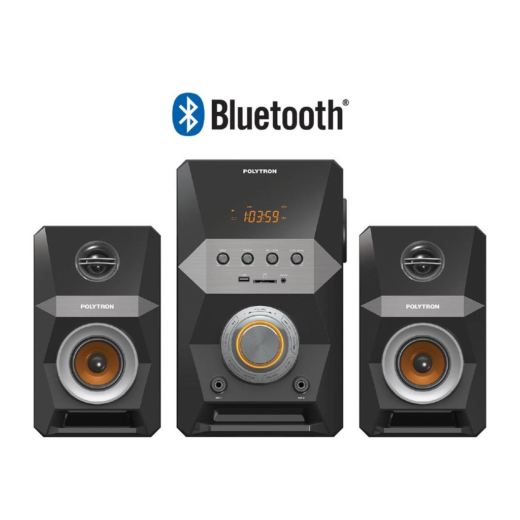 SPEAKER / MULTIMEDIA PLAYER POLYTRON PMA9502 -FMB (TANPA RADIO)