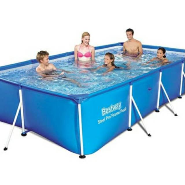 Kolam Renang Bestway Frame Pool Family Pool 4meter