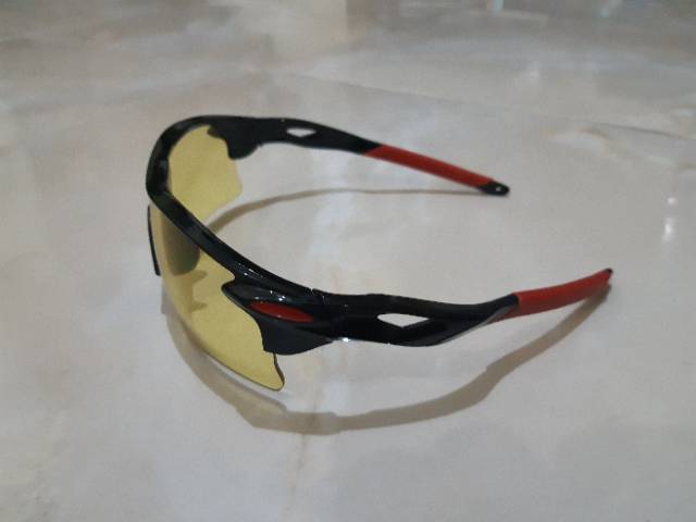 Kacamata Malam Anti Silau Motor Pria Wanita Night Vision Sunglasses 2