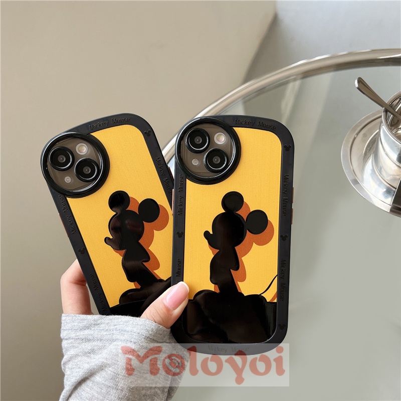 Soft Case Silikon Motif Mickey Mouse Untuk IPhone 11 13 12 Pro MAX 7 8 Plus XR X 6 6S Plus XS MAX SE 2020