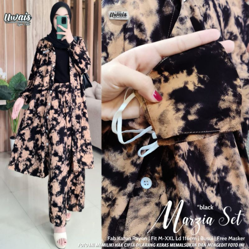 SETELAN - AMAYA SET ORI UWAIS - TORINA SET BY UWAIS / Starla set by UWAIS HIJAB CLOTHING