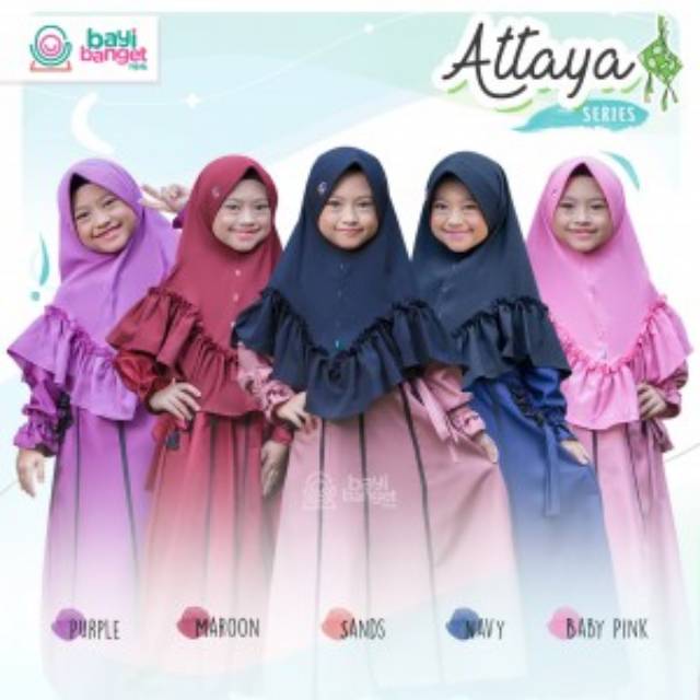 Gamis Anak Premium ATTAYA By Bayi Banget Hijab