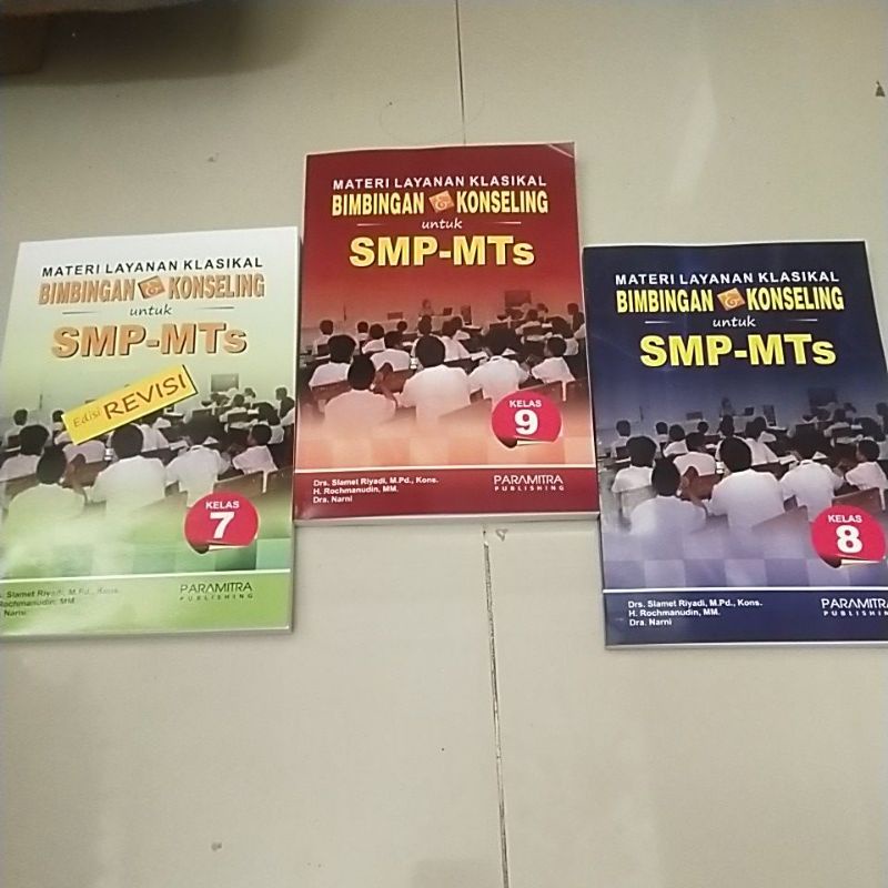 Materi Layanan Klasikal Bimbingan Konseling untuk SMP dilengkapi cd rpl