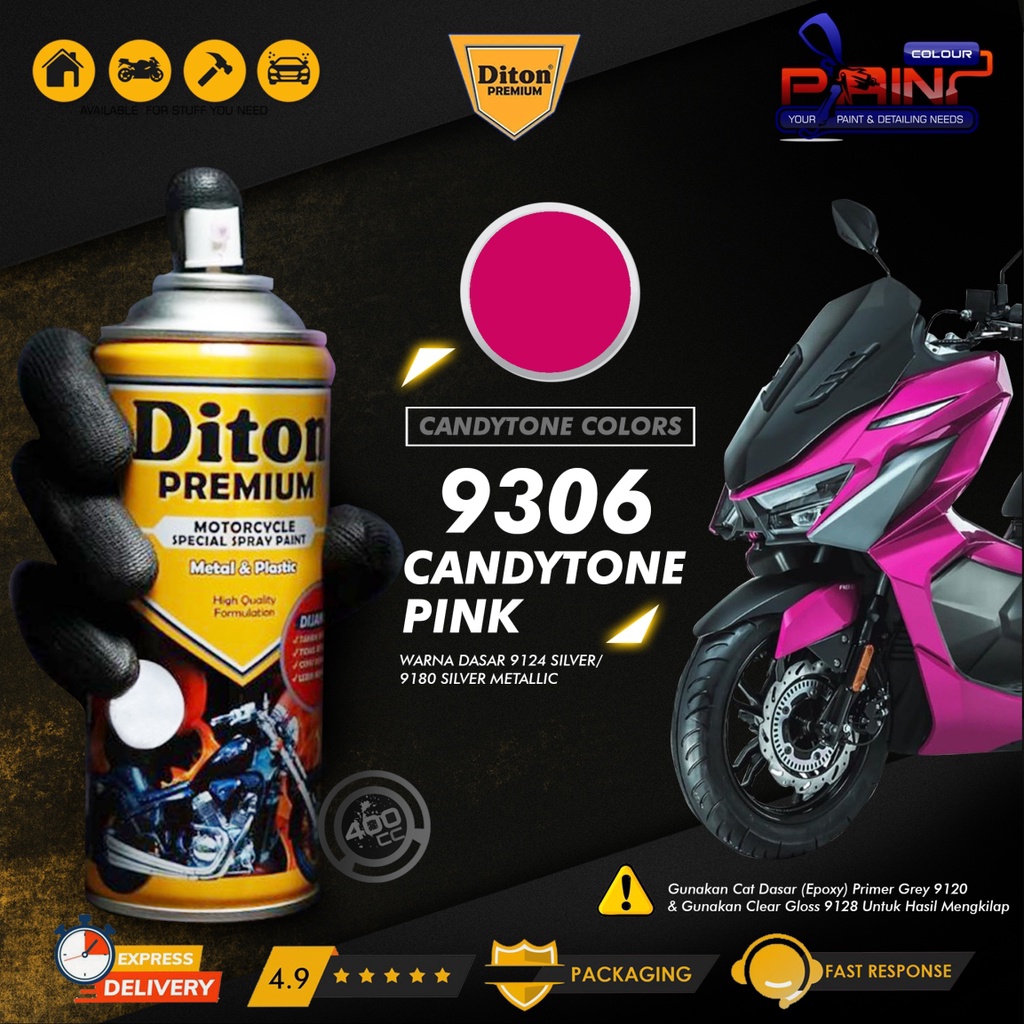 Diton PREMIUM 9306 Candytone Pink Cat Semprot