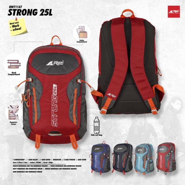 Tas Ransel Rei Strong 25 Liter