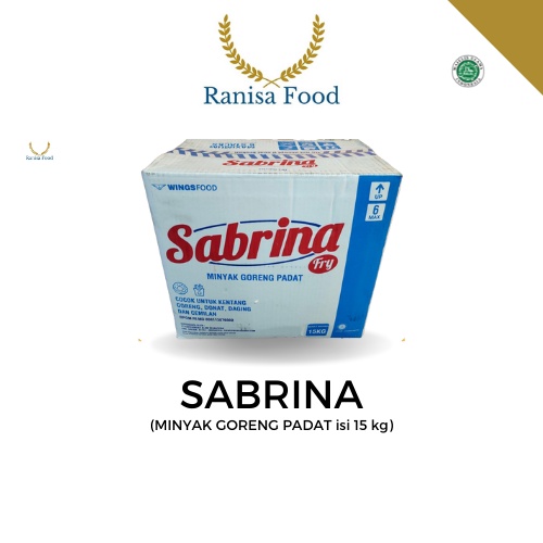 Minyak / Goreng / Padat / Sabrina 1 Karton 15 kg