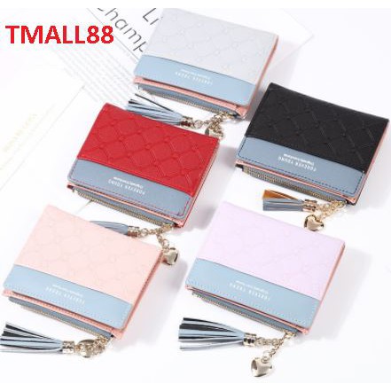 ♥TMALL88♥ Dompet Wanita D53 import Murah Lipat Kecil Lucu &amp; Cantik dompet import real pict