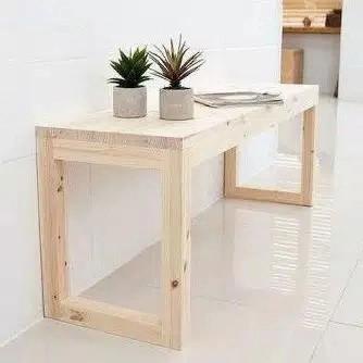 Meja Makan/Meja Kerja Bahan kayu 120 x 50 x 75