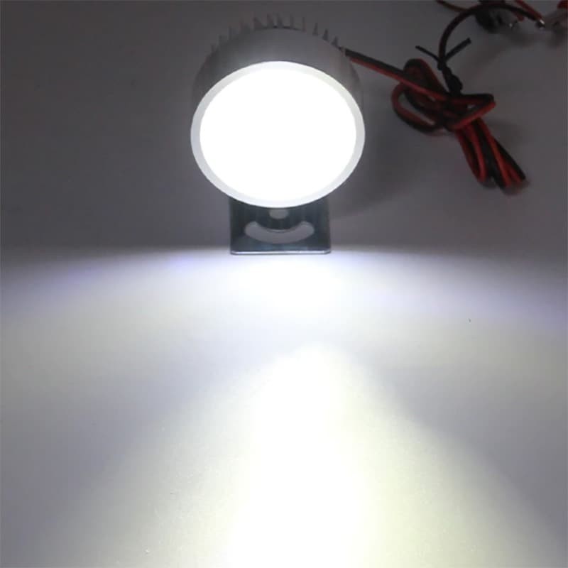 Lampu Tembak Sorot LED Spion Motor Cree 4 Mata U3 LED Cree Bulat 12W