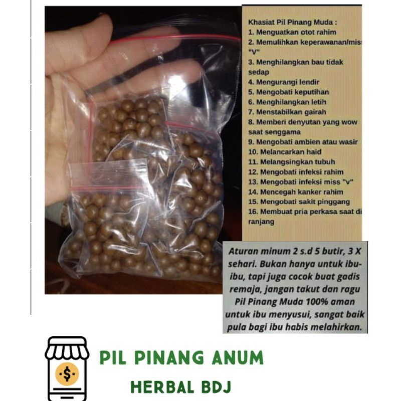 

PIL PINANG ANUM HERBAL KALIMANTAN