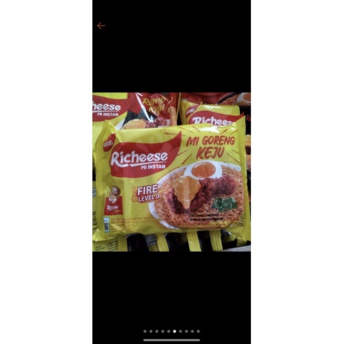 

[BISA COD] SIAP KIRIM !!! MIE RICHEESE KEJU RAMEN FIRE LEVEL 0-3 VIRAL 2022