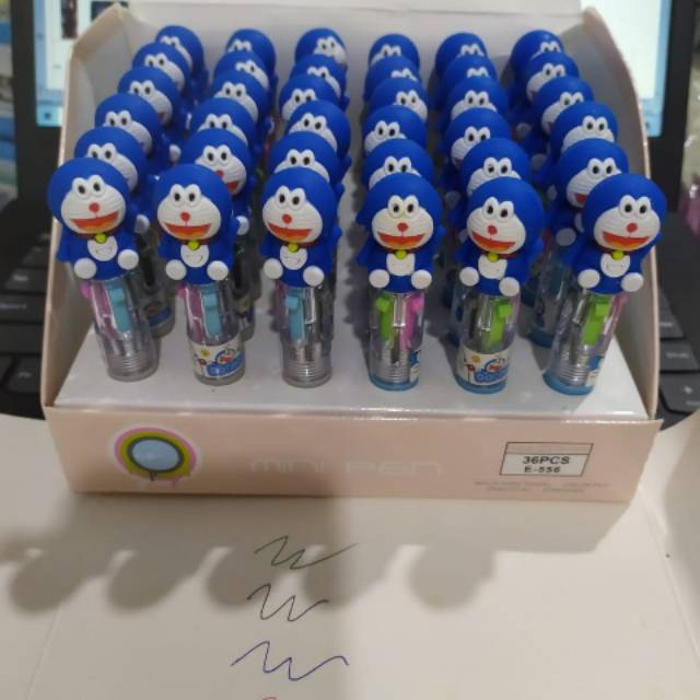 

Pena karakter 4 warna / cartoon Pen 4 color