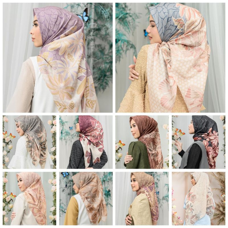 PAPILLON SCARF JILBAB WEARING KLAMBY WK