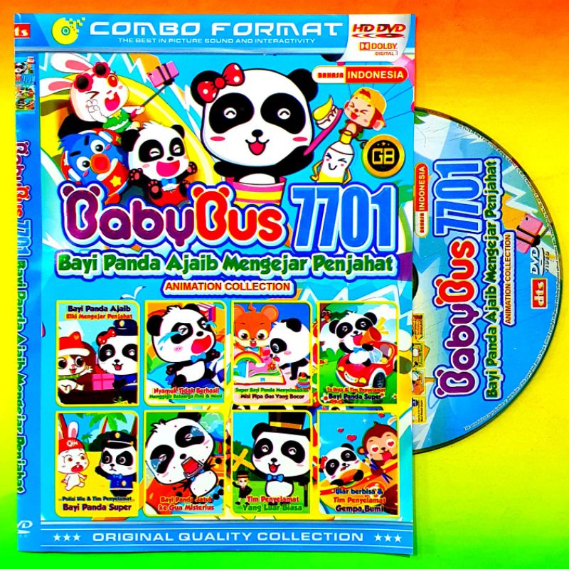 KASET VIDEO FILM BABYBUS 7701 MOVIE COLLECTION - KASET FILM ANAK-ANAK