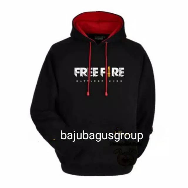 Jaket Hoodie FREE FIRE jaket gaming