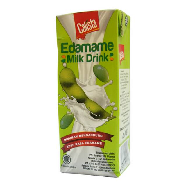 

Calista Edamame milk drink isi 200ml