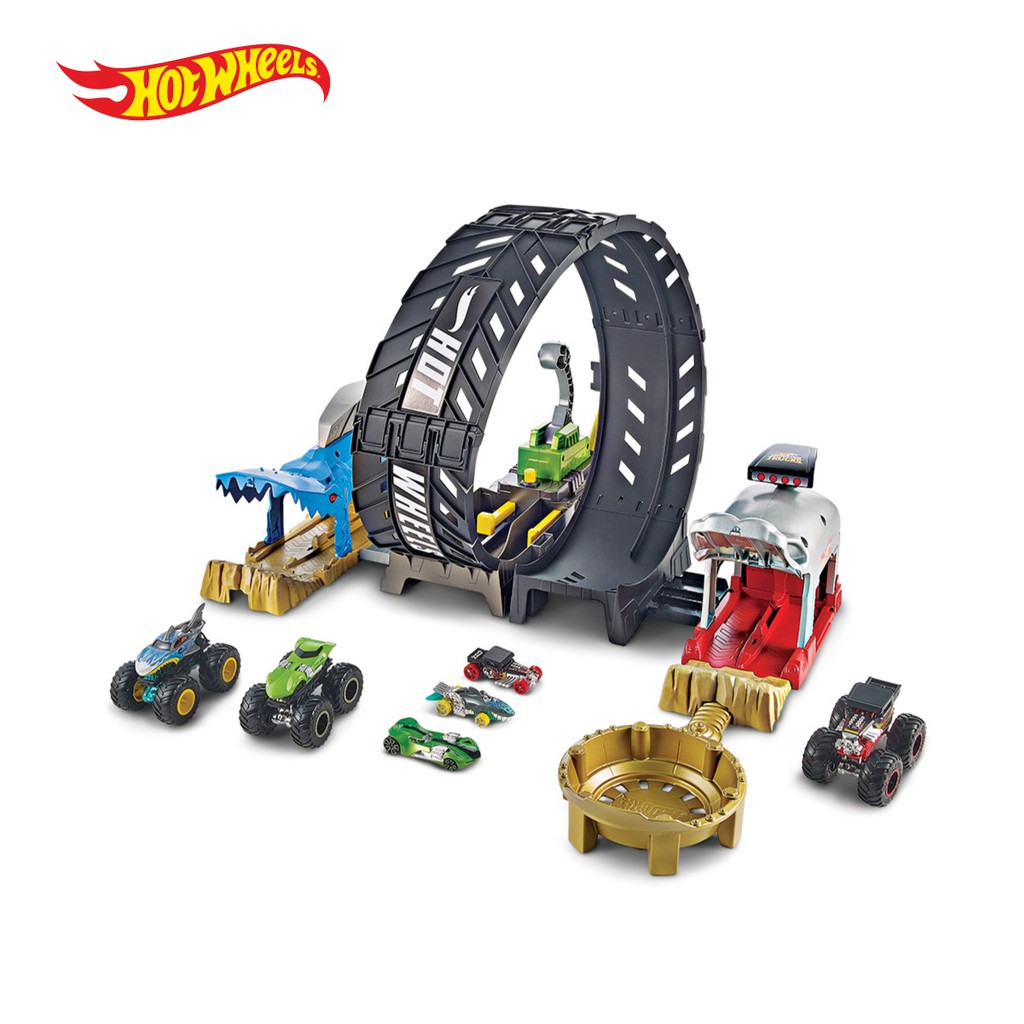  Hot  Wheels  Monster  Truck Epic Loop Challenge Mainan  Trek 