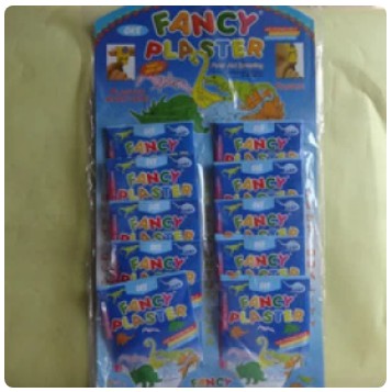 Plester Luka Anak Motif Karakter Binatang Fancy Plaster Oke Isi 10 Pcs