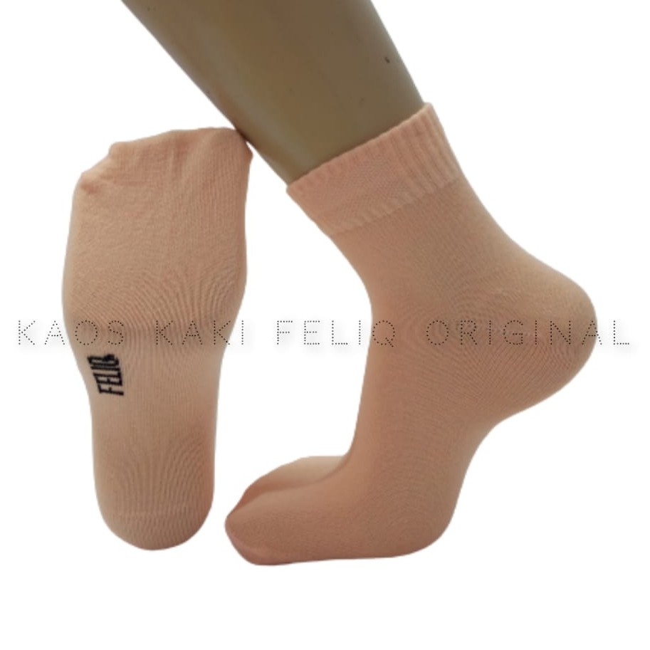 Perpasang Kaos Kaki Tebal Bahan Pe/Kaos Kaki Ankle Sport Feliq-SALEM
