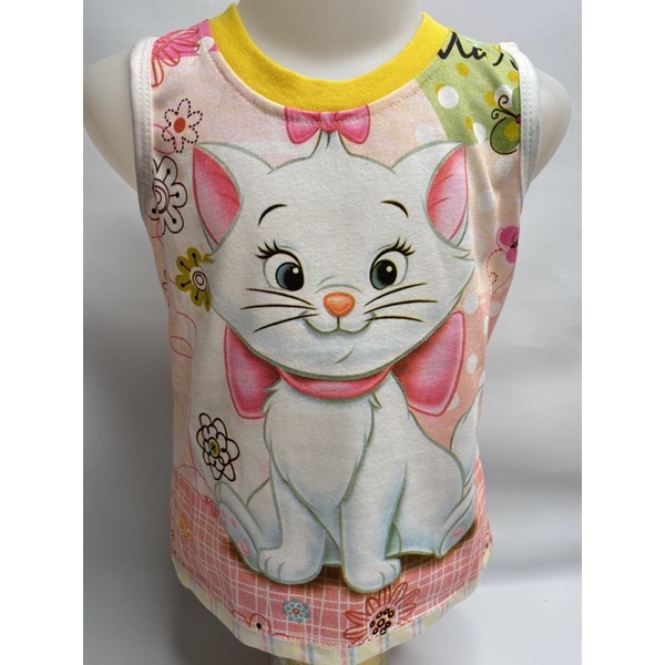 Singlet anak perempuan-singlet CAT 1-10 tahun