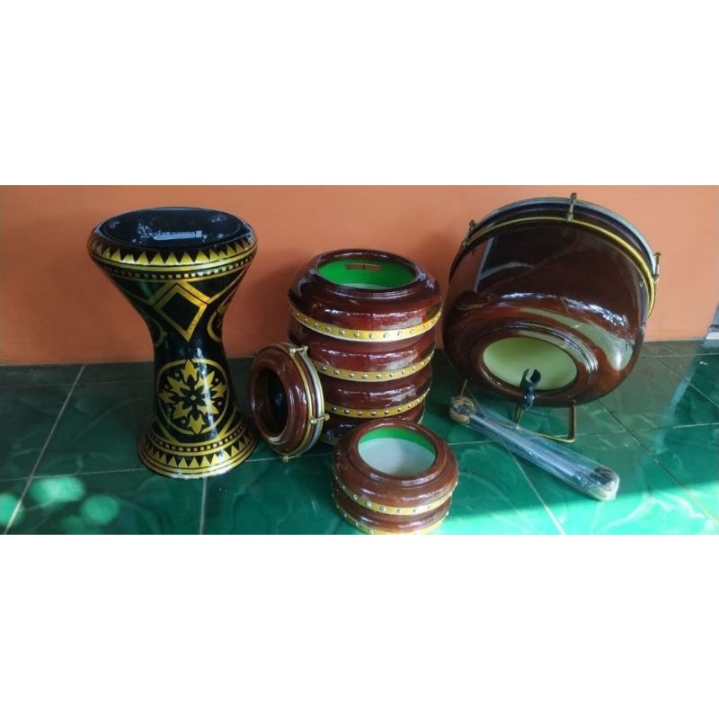 hadroh jepara full set motif