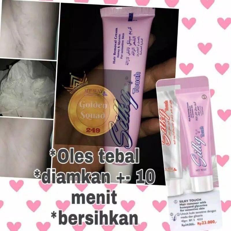 My Way Silky Touch Penghilang Bulu / Cream Penghilang Bulu / Krim Penghilang Bulu