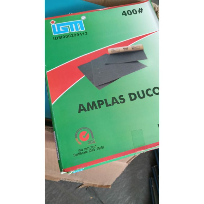 AMPLAS KERTAS PER PACK ISI 100lbr/KERTAS AMPLAS DARI GRID 60-360/ AMPLAS KAYU TEMBOK MEJA KAYU BAMBU / AMPLAS DUCO