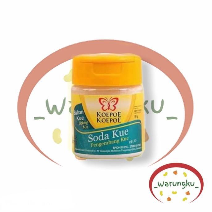 

Soda Kue Baking Soda 81gr Koepoe Pengembang Kue FREE ONGKIR Kode 1258