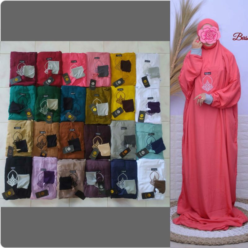 Mukenah yabasmah/mukenah hadramaut/mukenah manset/mukenah terompah