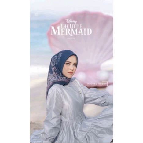 Buttonscarves X Disney Little Mermaid Deep Ocean