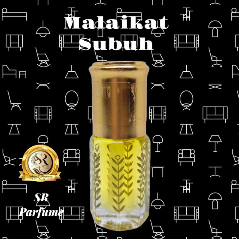 Parfum Habaib Parfum Sholat Malaikat Subuh Kemasan Tola Printing Padi / Batik Stik Oles / Roll On Ukuran 3 , 6 dan 12 ml Murni Bibit Parfum Tidak Mengandung Campuran Apapun