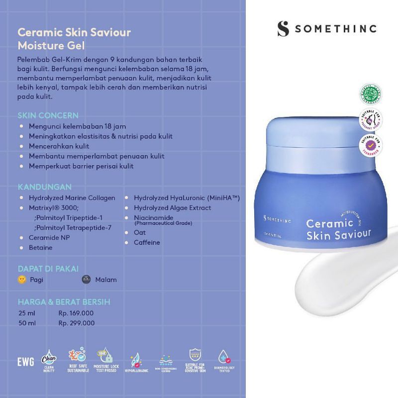 SOMETHINC MOISTURIZER Ceramic Skin Savior