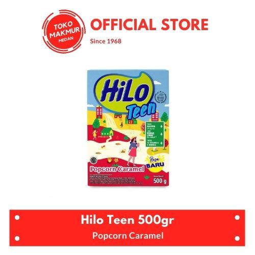 HILO TEEN POPCORN CARAMEL 500GR