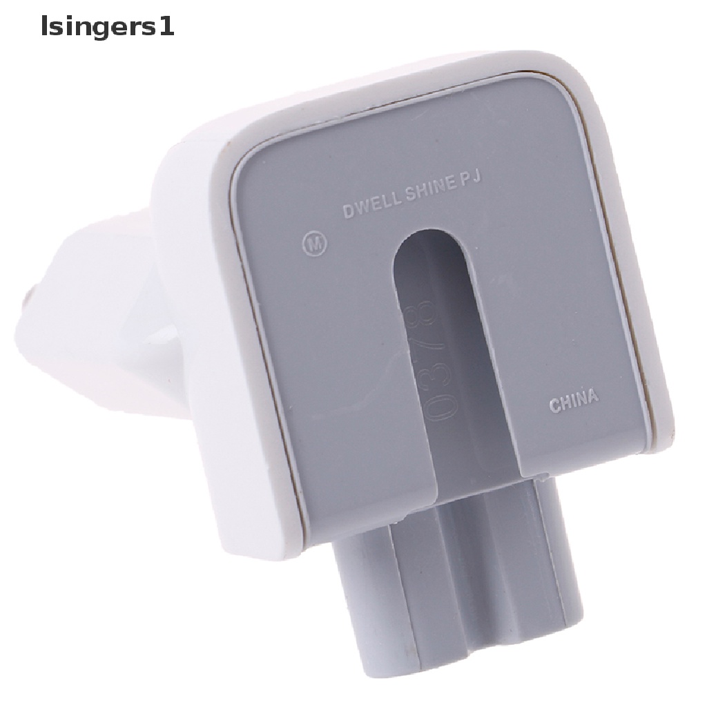 (lsingers1) Adapter Konverter Charger Power Supply US Ke EU Plug Untuk Mac Book