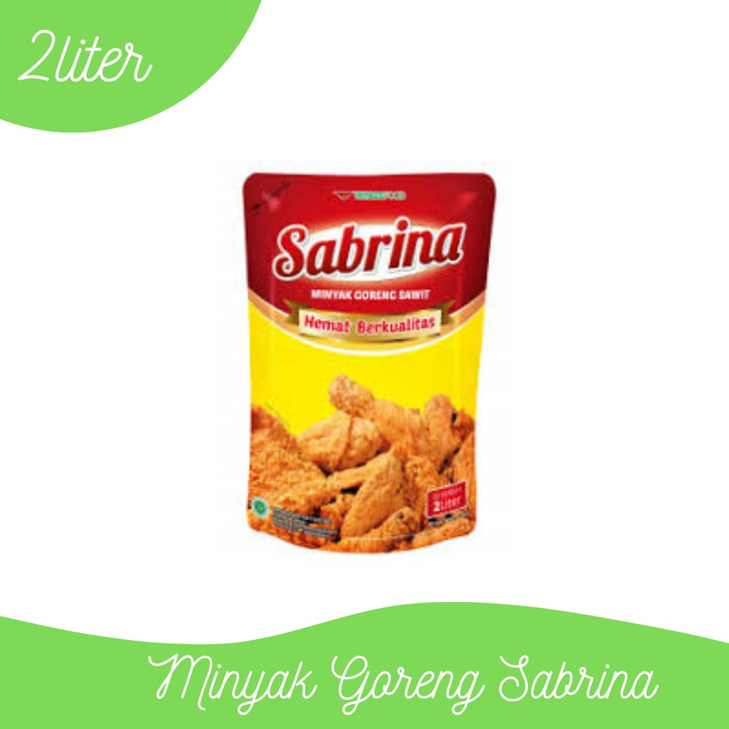 

Minyak Goreng Sabrina 2liter Gudang Sayur Purwokerto