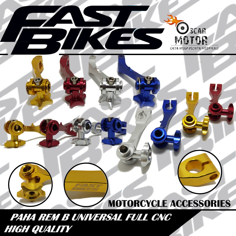 PAHA REM B FULL CNC FASTBIKE UNIVERSAL HONDA YAMAHA BEAT VARIO MIO NMAX PCX SCOOPY SOUL GT XEON motor