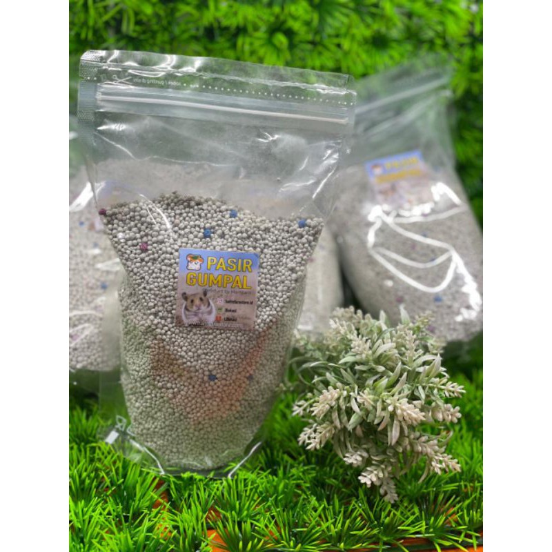 Pasir Wangi alas hamster bedding hamster wangi serap gumpal 500gr