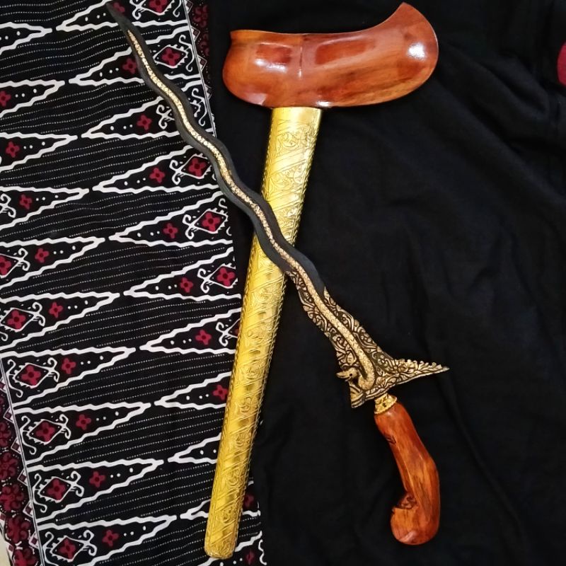 Keris Nogo Sosro Kinatah Kamargono Kamardikan