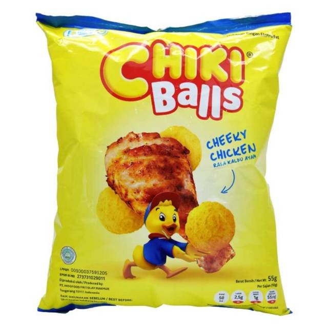 

CHIKI BALLS CHEEKY CHICKEN 55G