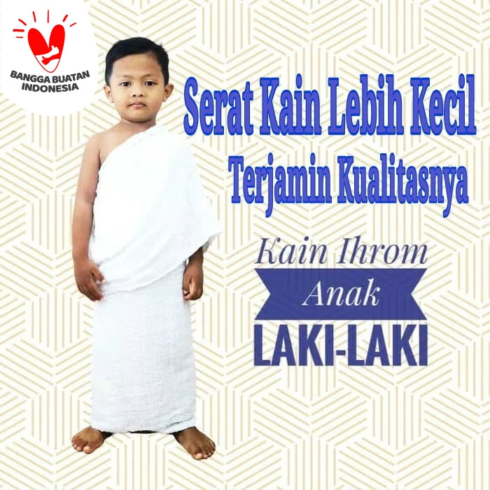 Terbaru Kain ihrom Anak Tk Baju Ihram Anak Laki Berkualitas