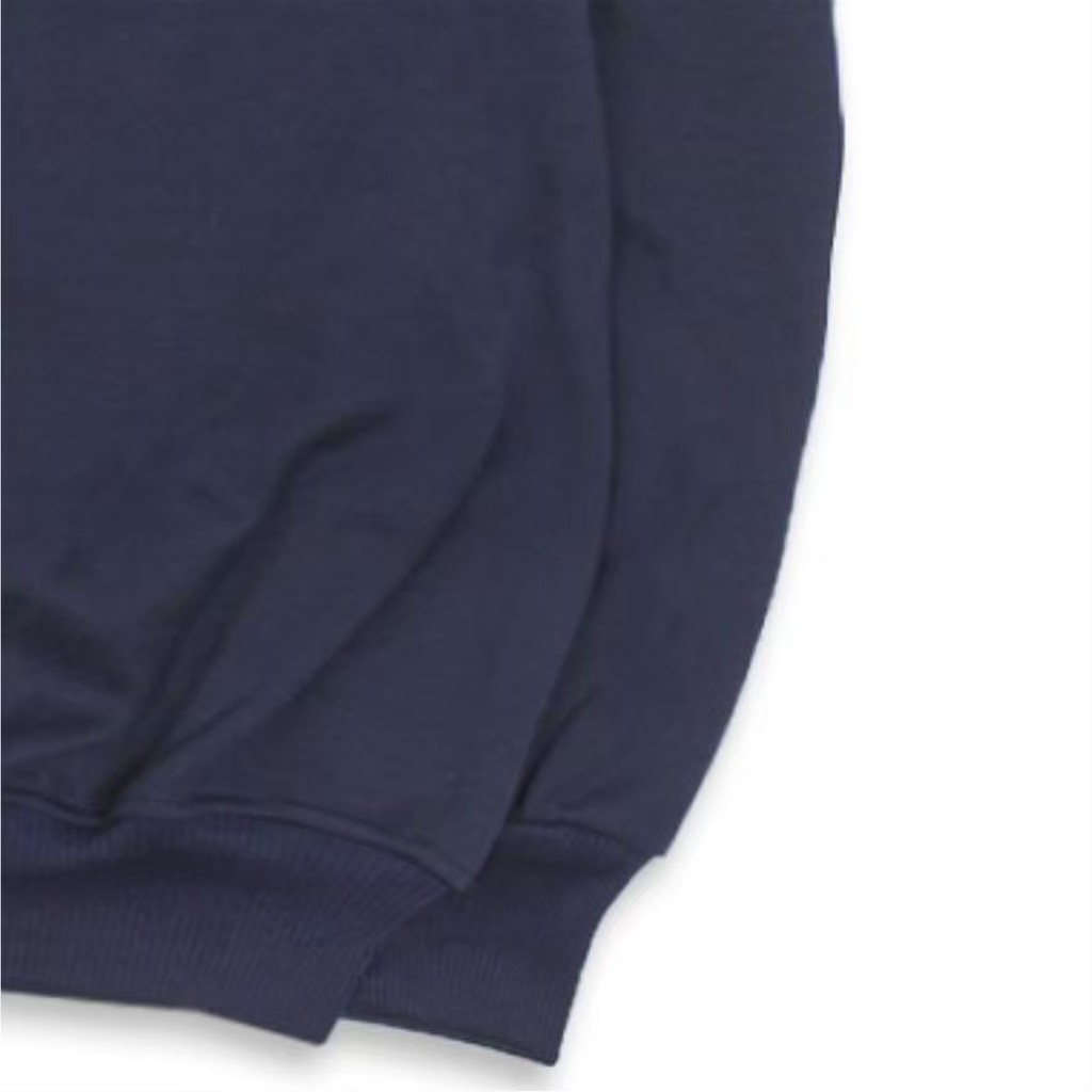 Sweater Hoodie Pria crewneck distro original Hoodie  Full Cotton Terbaru Sometimes warna Navy