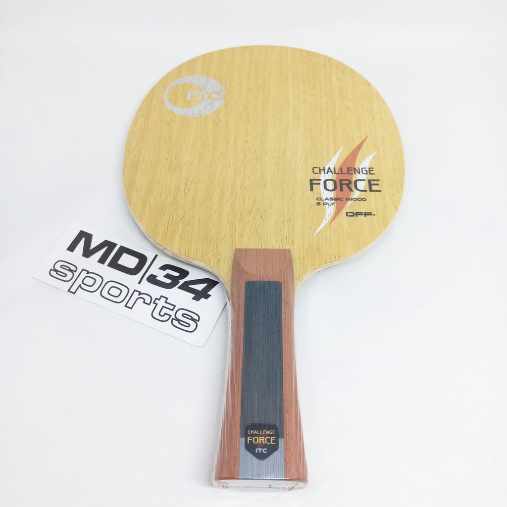 KAYU ITC CHALLENGE FORCE - Kayu / Blade / Bet Pingpong Murah