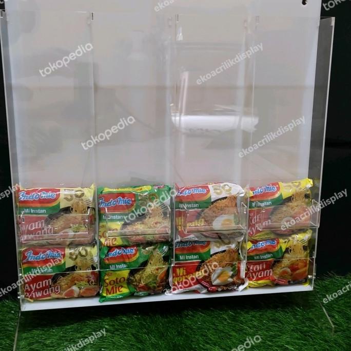 

Office & Stationery | Document Organizer | Akrilik Warmindo / Rak Indomie Akrilik Meja | Best Seller