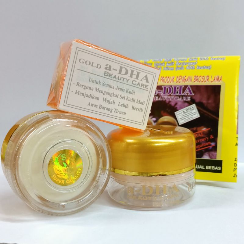 paket 3in1 dha // cream a dha gold super timbul original