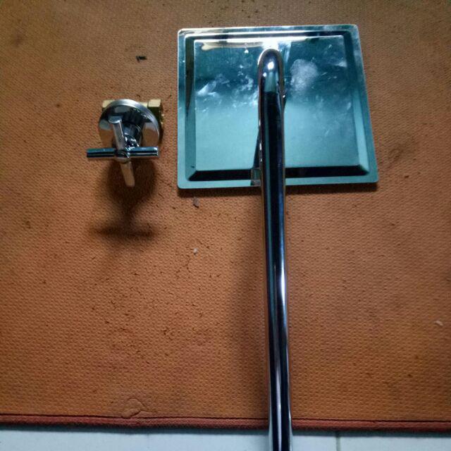 Wall Shower + Stop Kran Tanam/ Shower Tembok/ Shower Mandi