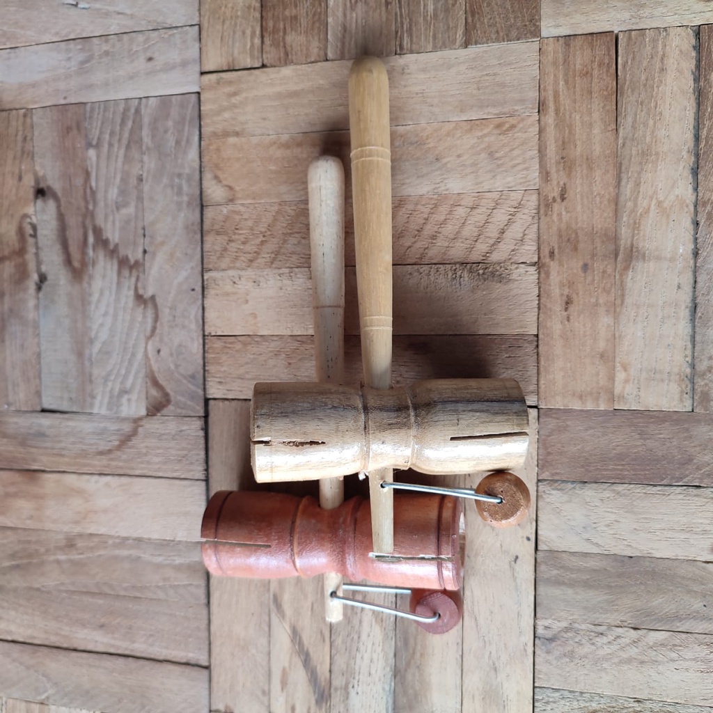 ontong - ontong mainananak bahan kayu tradisional bahan kayu aman mainan otok2 anak