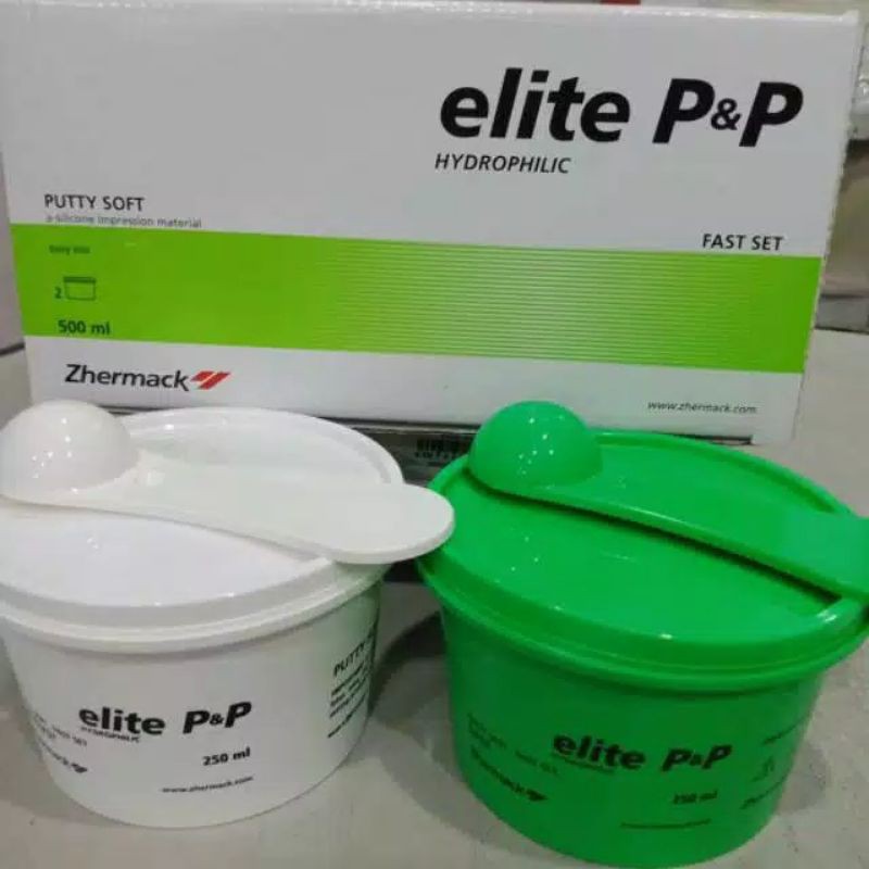 trial kit zhermack double impression / putty / light body elite